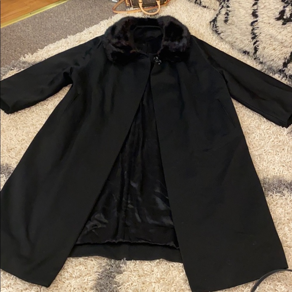 Fabulous mink collar jacket